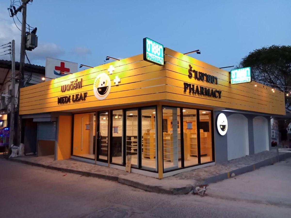Medileaf Hostel Haad Rin Bagian luar foto